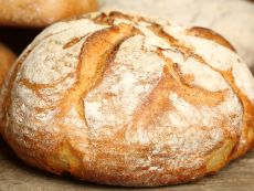 wheat rustic oval